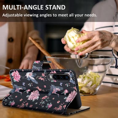 Huawei P30 Pungetui Cover Case (Sort)