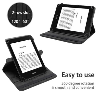 Kindle Paperwhite 2015 (7. Gen.) Pungetui Cover (Sort)
