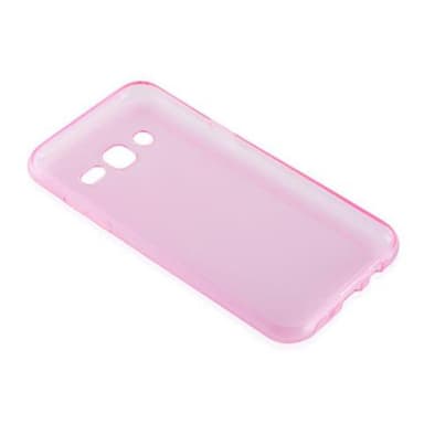 Samsung Galaxy J3 2015 Cover TPU Etui (Lyserød)