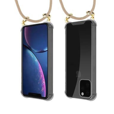 iPhone 11 PRO MAX Etui Cover Kæde (Brun)