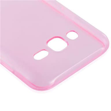 Samsung Galaxy J3 2015 Cover TPU Etui (Lyserød)