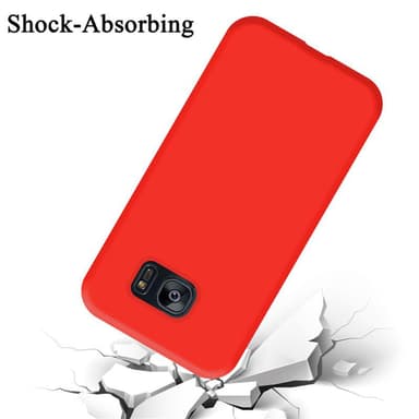 Samsung Galaxy S7 EDGE Cover Etui Case (Rød)