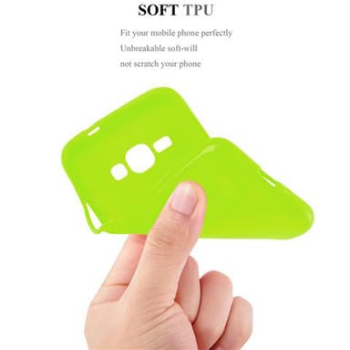 Samsung Galaxy J1 2015 Etui Case Cover (Grøn)