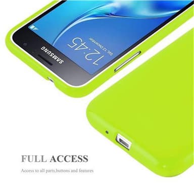 Samsung Galaxy J1 2015 Etui Case Cover (Grøn)