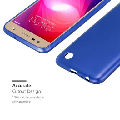 LG X POWER 2 Cover Etui Case (Blå)