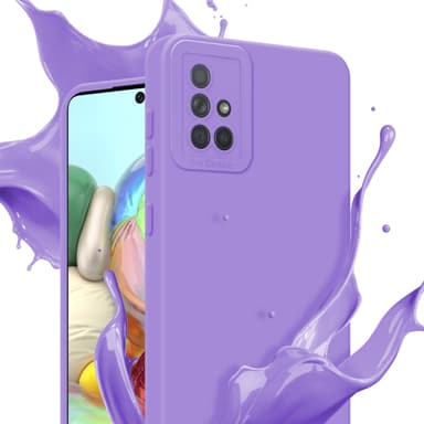 Samsung Galaxy A71 4G Cover Etui Case (Lilla)