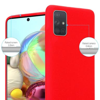Cover Samsung Galaxy A71 4G Etui Case (Rød)