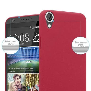 HTC Desire 820 Cover Etui Case (Rød)
