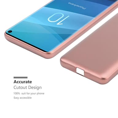 Samsung Galaxy S10 4G Cover Etui Case (Lyserød)
