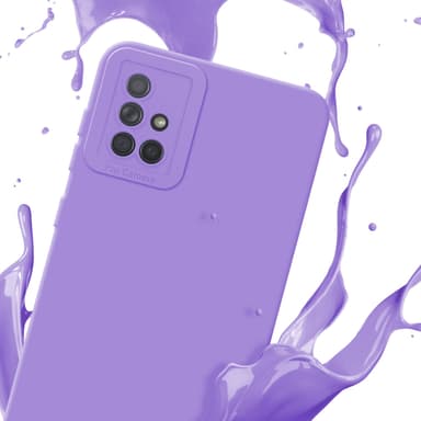 Samsung Galaxy A71 4G Cover Etui Case (Lilla)