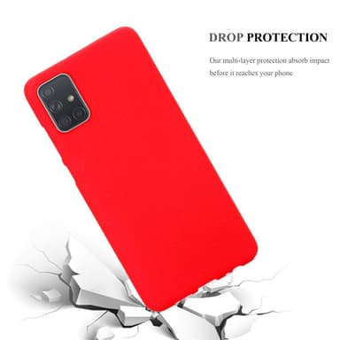 Cover Samsung Galaxy A71 4G Etui Case (Rød)