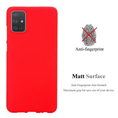 Cover Samsung Galaxy A71 4G Etui Case (Rød)