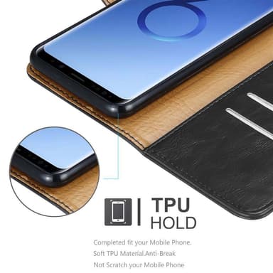 Cover Samsung Galaxy S9 Etui Case (Sort)