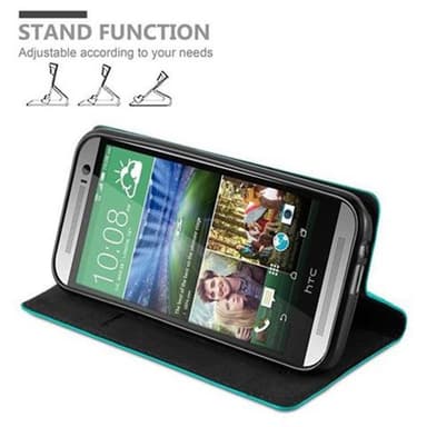 HTC ONE M8 Cover Etui Case (Turkis)