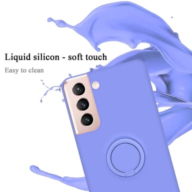 Samsung Galaxy S21 5G Cover Etui Case (Lilla)