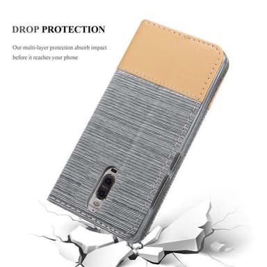 Huawei MATE 9 PRO Pungetui Cover Case (Grå)