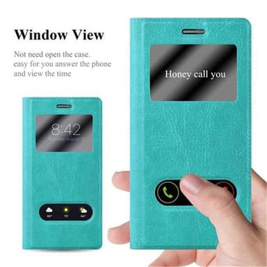 Pungetui Huawei ASCEND P7 Cover Case (Turkis)