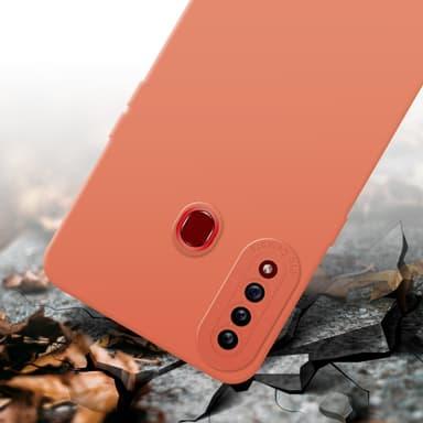 Samsung Galaxy A20s Cover Etui Case (Orange)