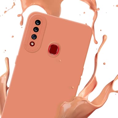 Samsung Galaxy A20s Cover Etui Case (Orange)