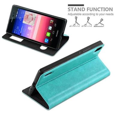 Pungetui Huawei ASCEND P7 Cover Case (Turkis)