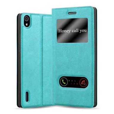 Pungetui Huawei ASCEND P7 Cover Case (Turkis)