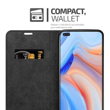 Oppo Reno4 Z Cover Etui Case (Brun)