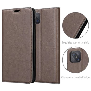 Oppo Reno4 Z Cover Etui Case (Brun)