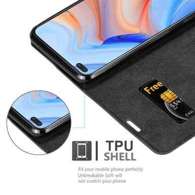 Oppo Reno4 Z Cover Etui Case (Brun)