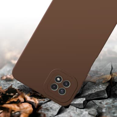 Samsung Galaxy A22 5G Cover Etui Case (Brun)