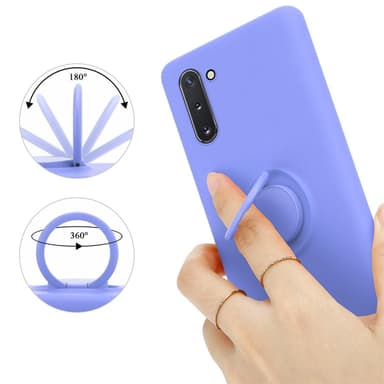 Samsung Galaxy NOTE 10 Cover Etui Case (Lilla)