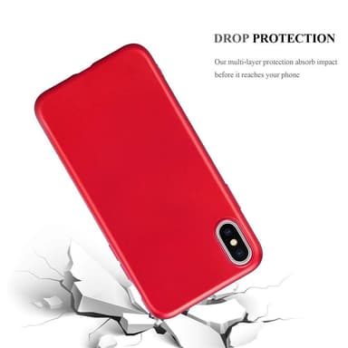 iPhone XS MAX Cover Etui Case (Rød)