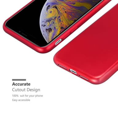 iPhone XS MAX Cover Etui Case (Rød)