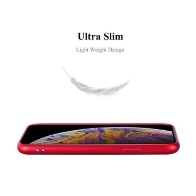 iPhone XS MAX Cover Etui Case (Rød)