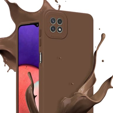 Samsung Galaxy A22 5G Cover Etui Case (Brun)