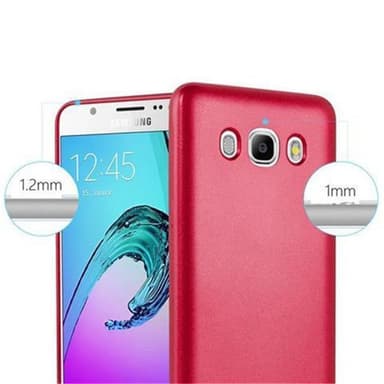 Samsung Galaxy J7 2016 Cover Etui Case (Rød)