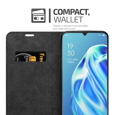 Oppo A91 Cover Etui Case (Brun)