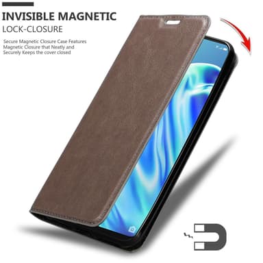 Oppo A91 Cover Etui Case (Brun)