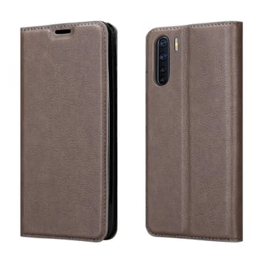 Oppo A91 Cover Etui Case (Brun)