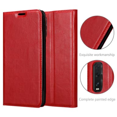 Oppo FIND X2 Cover Etui Case (Rød)