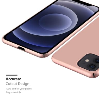 iPhone 12 / 12 PRO Cover Etui Case (Lyserød)