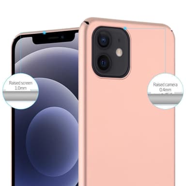 iPhone 12 / 12 PRO Cover Etui Case (Lyserød)