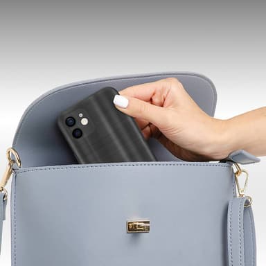 Cover iPhone 12 Etui Case (Sort)