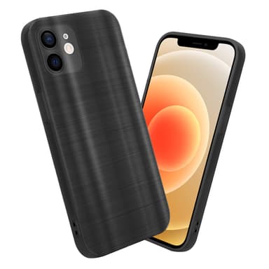 Cover iPhone 12 Etui Case (Sort)