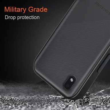 Samsung Galaxy A01 CORE Etui Case Cover (Sort)