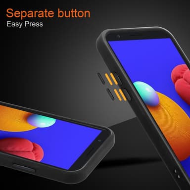 Samsung Galaxy A01 CORE Etui Case Cover (Sort)