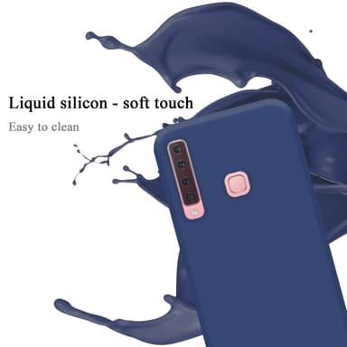 Samsung Galaxy A9 2018 Cover Etui Case (Blå)