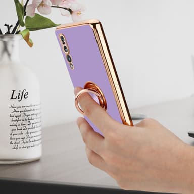 Huawei P20 PRO / P20 PLUS Cover Etui Case (Lilla)