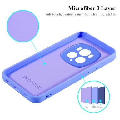 Honor Magic 6 Pro Cover Etui Case (Lilla)
