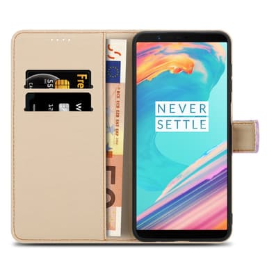 OnePlus 5T Pungetui Cover Case (Lilla)