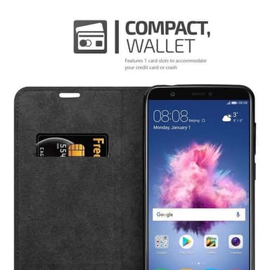 Huawei P SMART 2018 / Enjoy 7S Cover Etui Case (Sort)